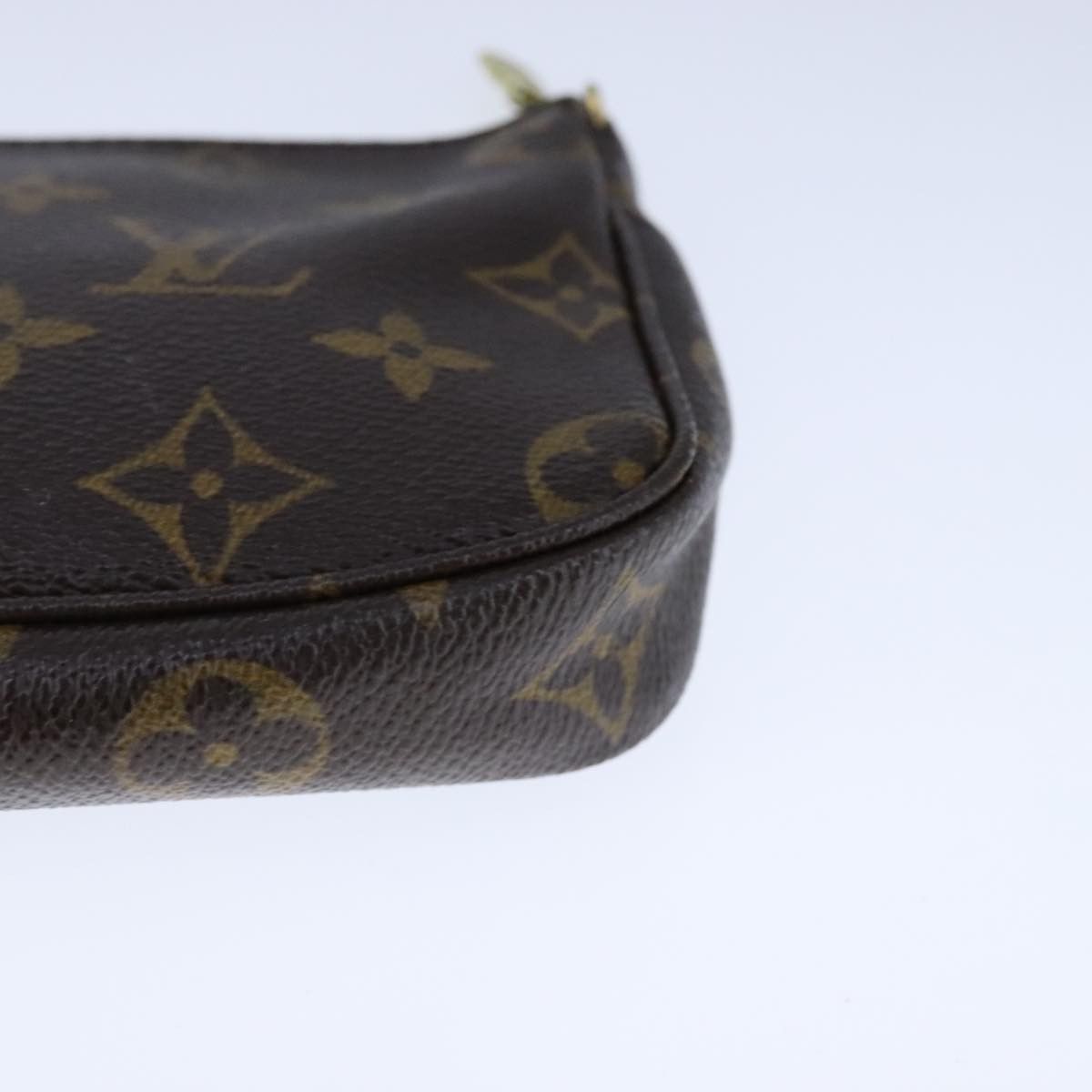 Louis Vuitton Mini Pochette Accessoires Brown Canvas Clutch Bag Size ONE SIZE - 7 Thumbnail