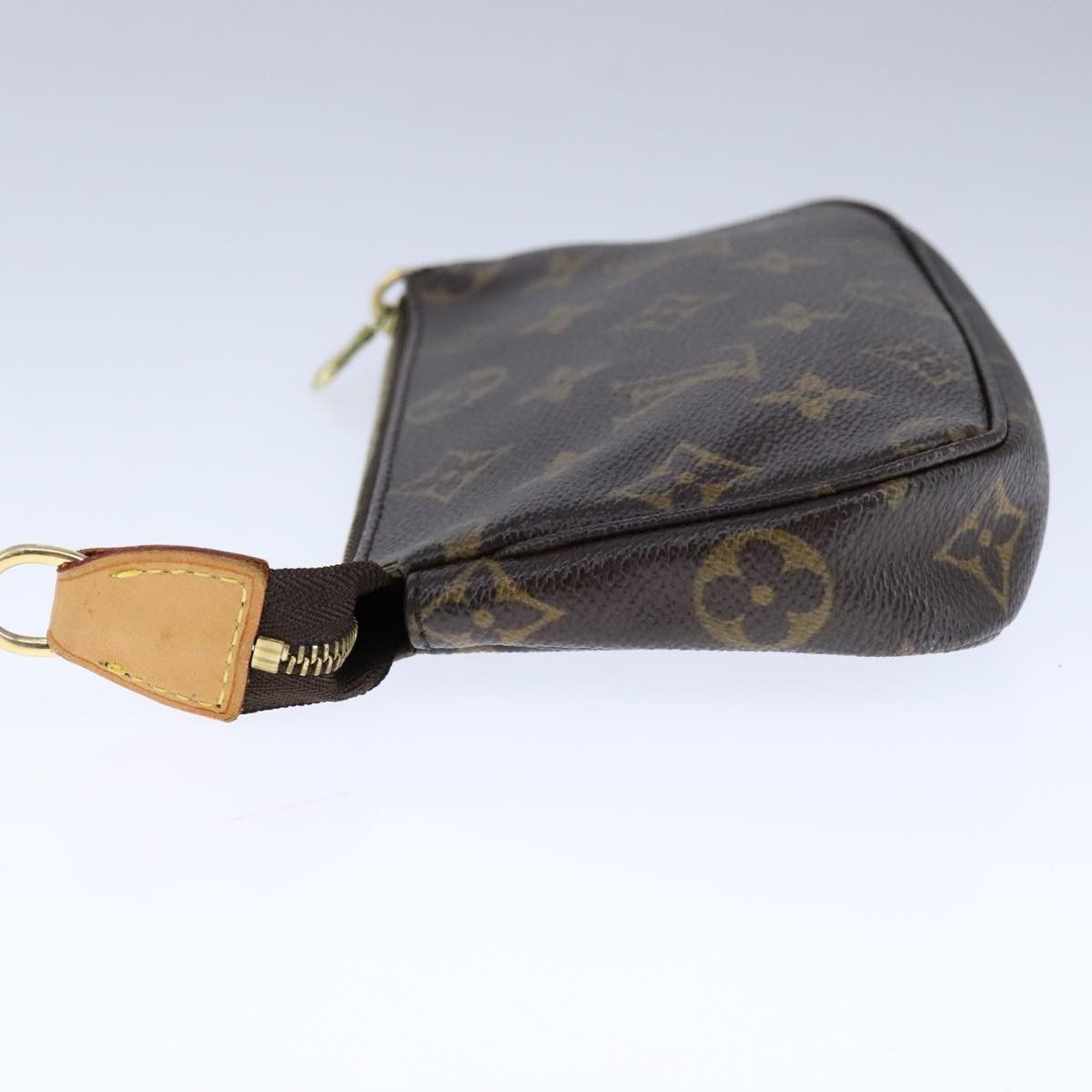 Louis Vuitton Mini Pochette Accessoires Brown Canvas Clutch Bag Size ONE SIZE - 3 Thumbnail