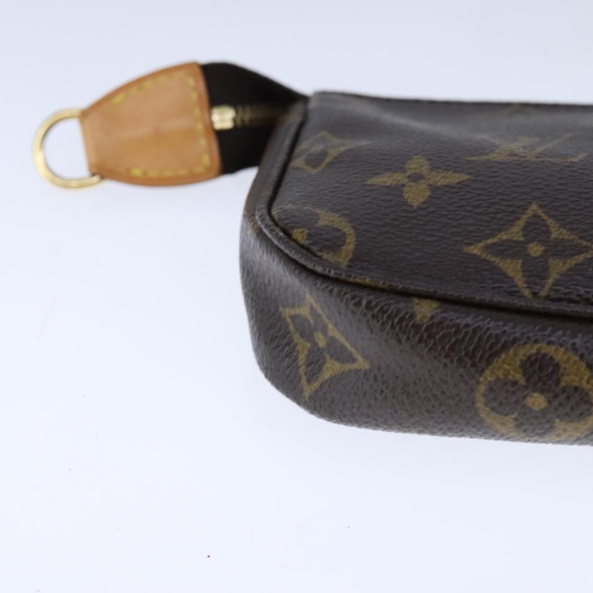 Louis Vuitton Mini Pochette Accessoires Brown Canvas Clutch Bag Size ONE SIZE - 6 Thumbnail