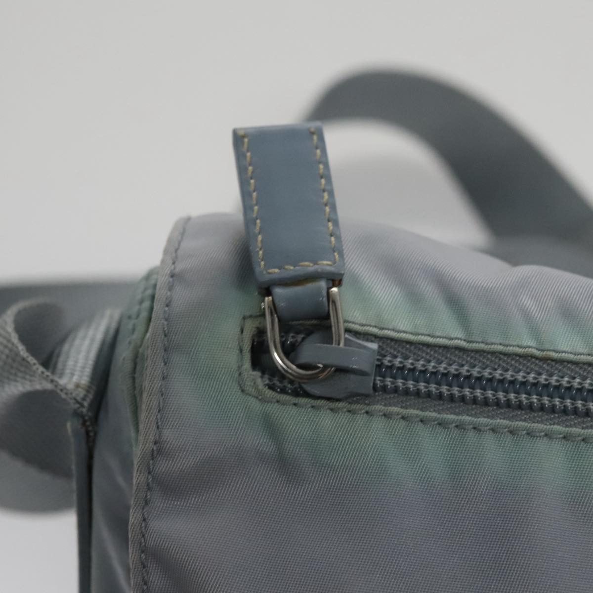 Prada Re-Nylon Blue Synthetic Shoulder Bag (Pre-Owned) Size ONE SIZE - 11 Thumbnail