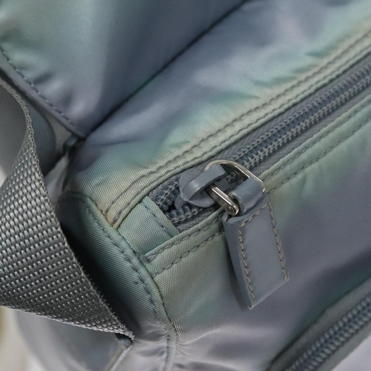 Prada Re-Nylon Blue Synthetic Shoulder Bag (Pre-Owned) Size ONE SIZE - 12 Thumbnail