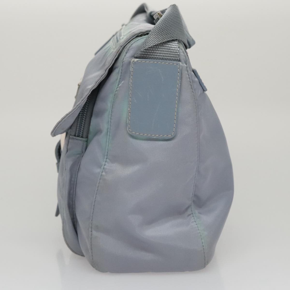 Prada Re-Nylon Blue Synthetic Shoulder Bag (Pre-Owned) Size ONE SIZE - 3 Thumbnail