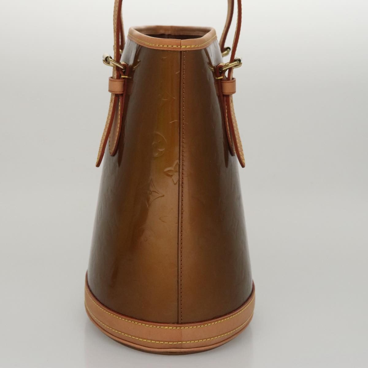 Louis Vuitton Bucket Brown Patent Leather Shoulder Bag (Pre-Owned) Size ONE SIZE - 4 Thumbnail