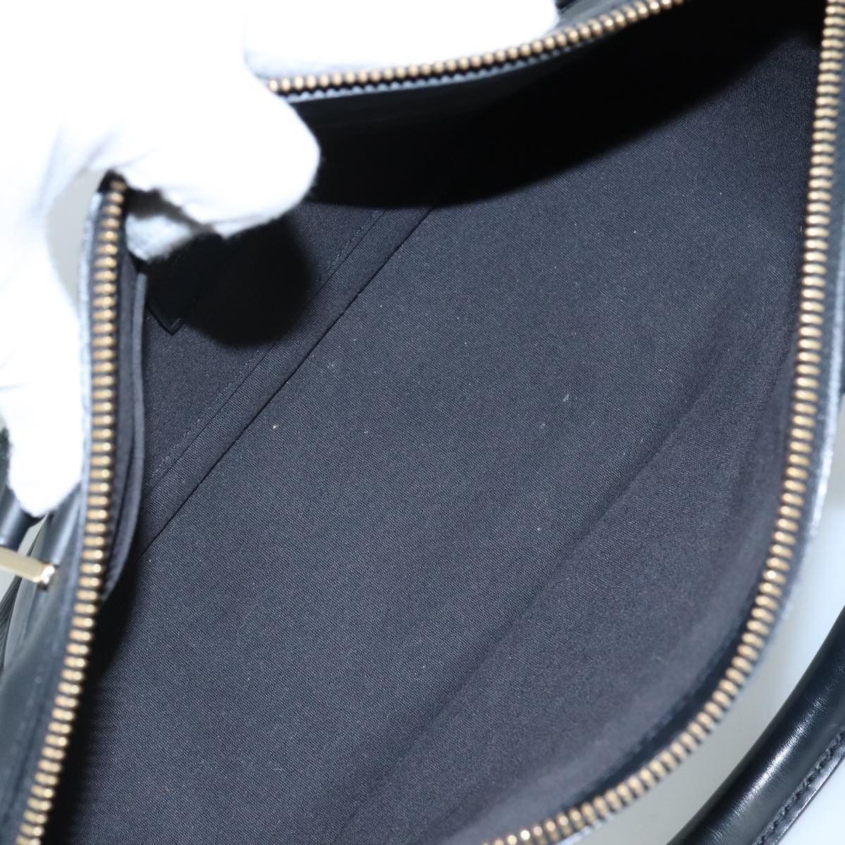 Louis Vuitton Danura Black Leather Handbag (Pre-Owned) Size ONE SIZE - 14 Thumbnail