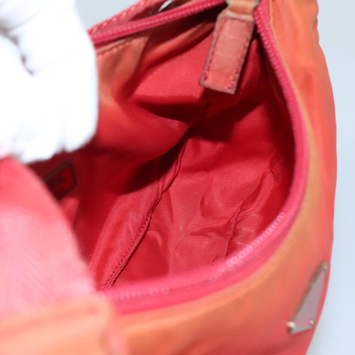 Prada Re-Edition Red Synthetic Clutch Bag (Pre-Owned) Size ONE SIZE - 19 Thumbnail