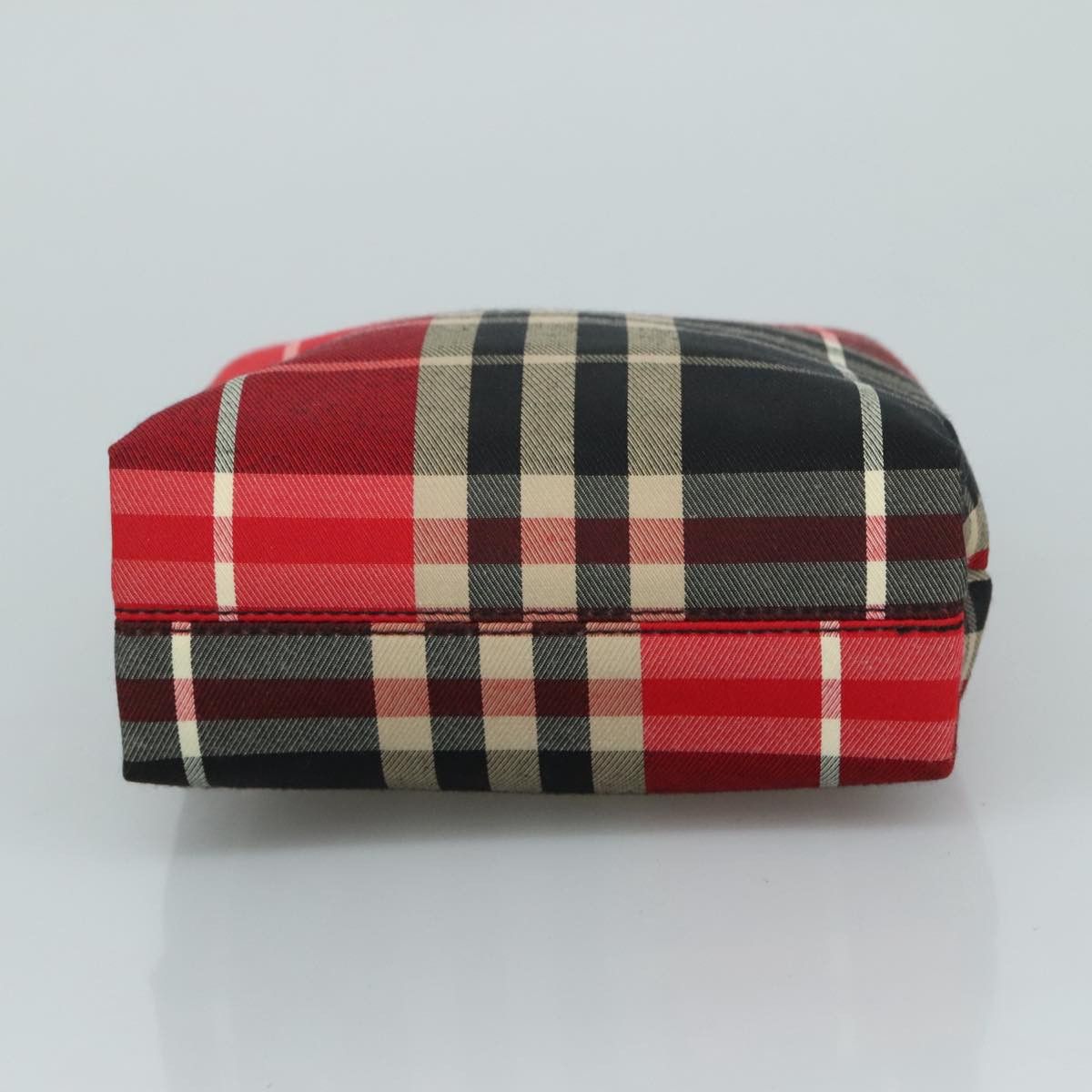 Burberry Nova Check Red Canvas Handbag (Pre-Owned) Size ONE SIZE - 16 Thumbnail