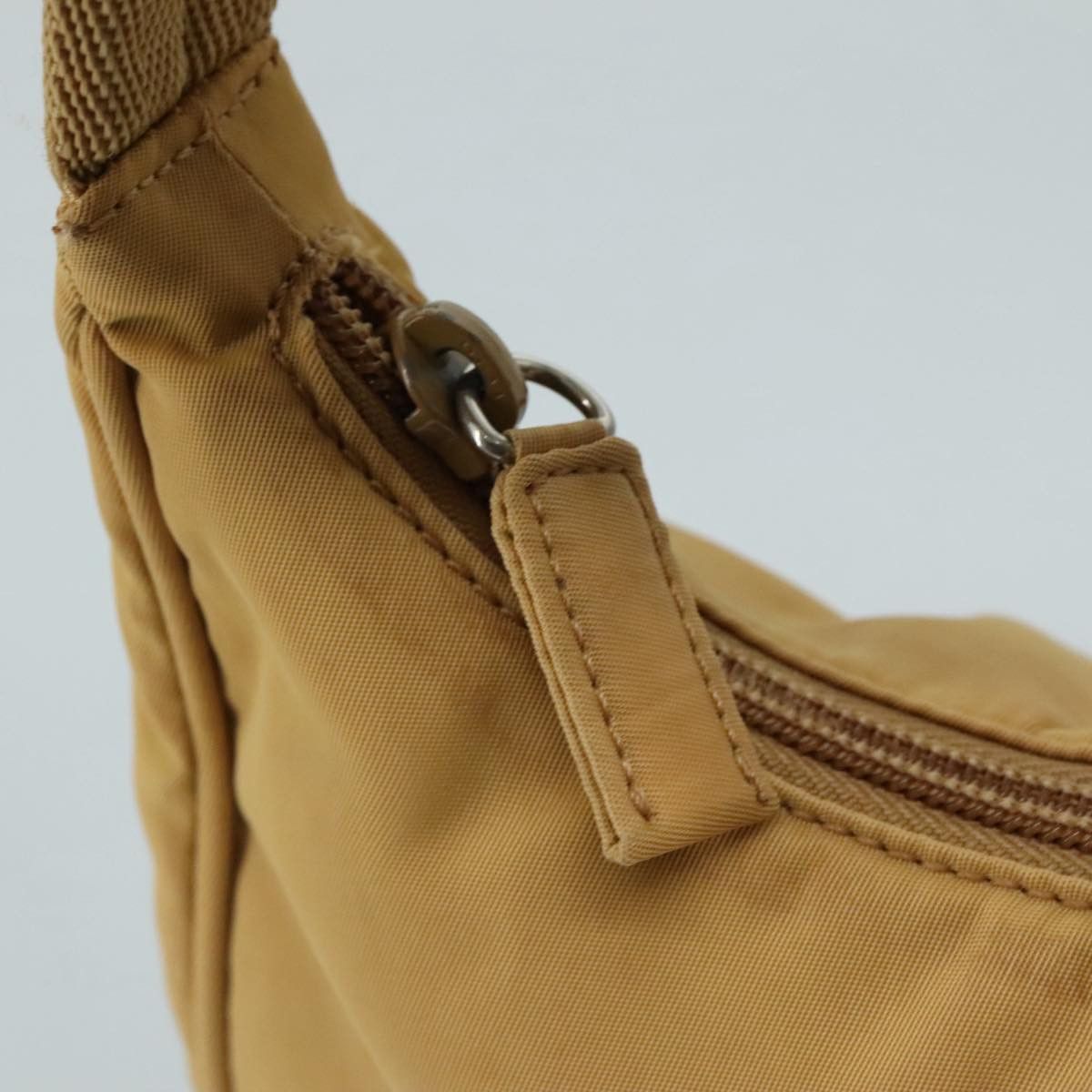 Prada Re-Nylon Beige Synthetic Handbag (Pre-Owned) Size ONE SIZE - 11 Thumbnail