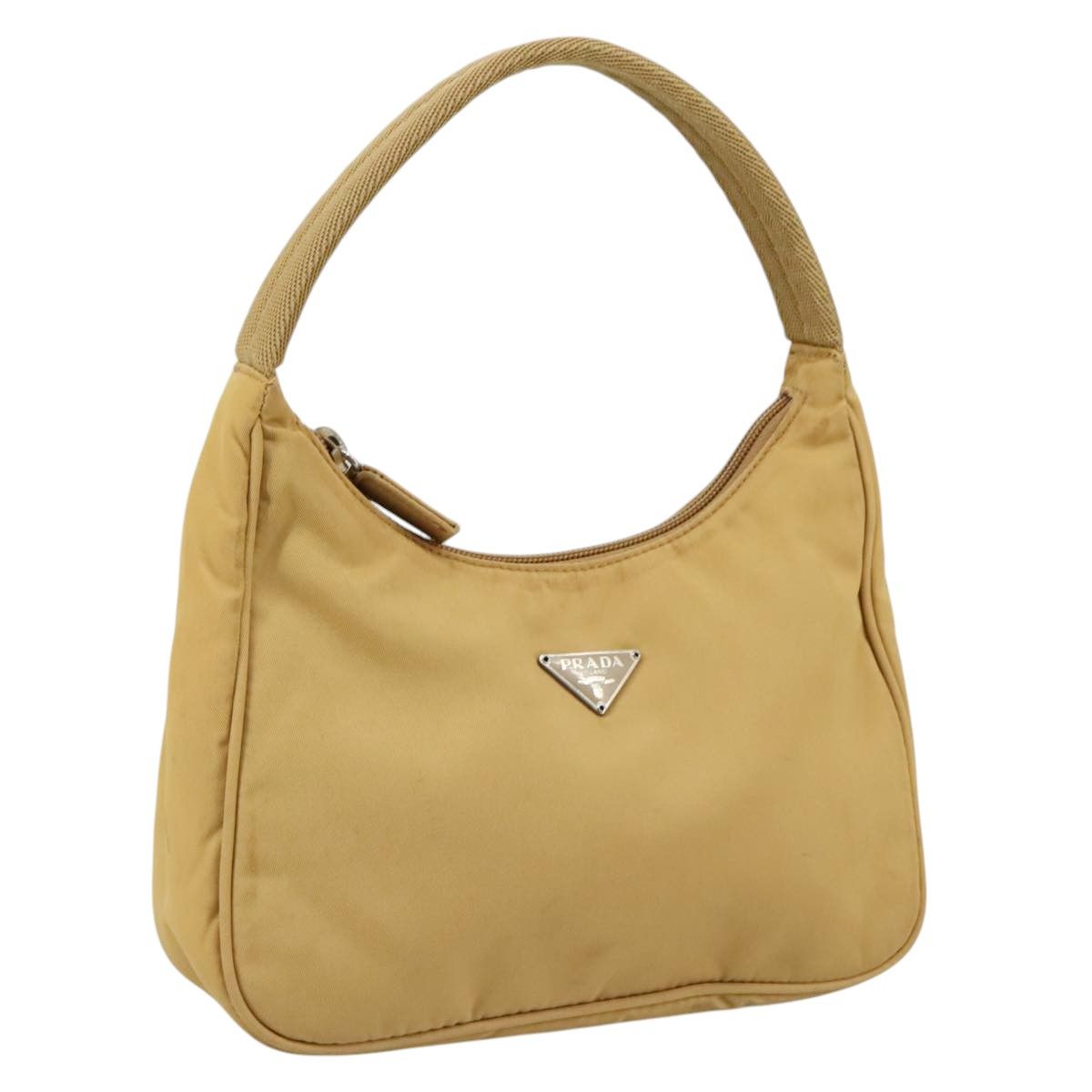 Prada Re-Nylon Beige Synthetic Handbag (Pre-Owned) Size ONE SIZE - 16 Thumbnail