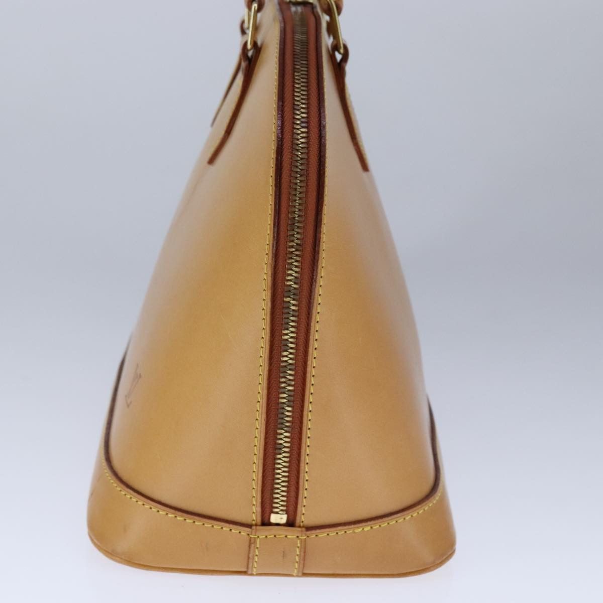 Louis Vuitton Alma Brown Leather Handbag (Pre-Owned) Size ONE SIZE - 4 Thumbnail