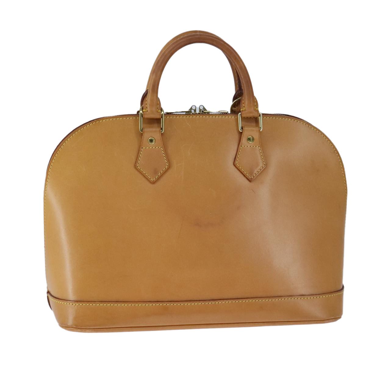 Louis Vuitton Alma Brown Leather Handbag (Pre-Owned) Size ONE SIZE - 2 Thumbnail