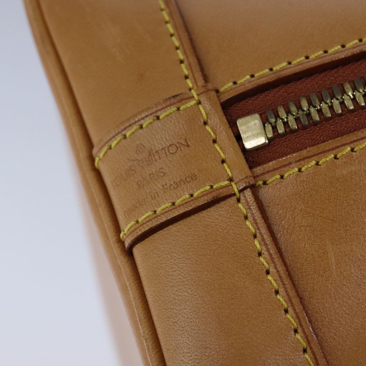 Louis Vuitton Alma Brown Leather Handbag (Pre-Owned) Size ONE SIZE - 17 Thumbnail