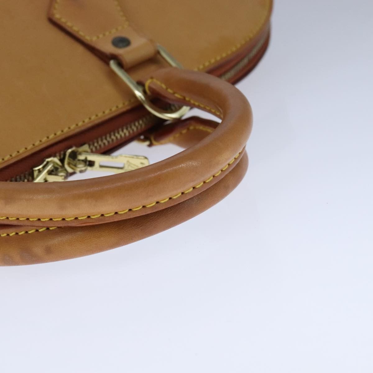Louis Vuitton Alma Brown Leather Handbag (Pre-Owned) Size ONE SIZE - 5 Thumbnail