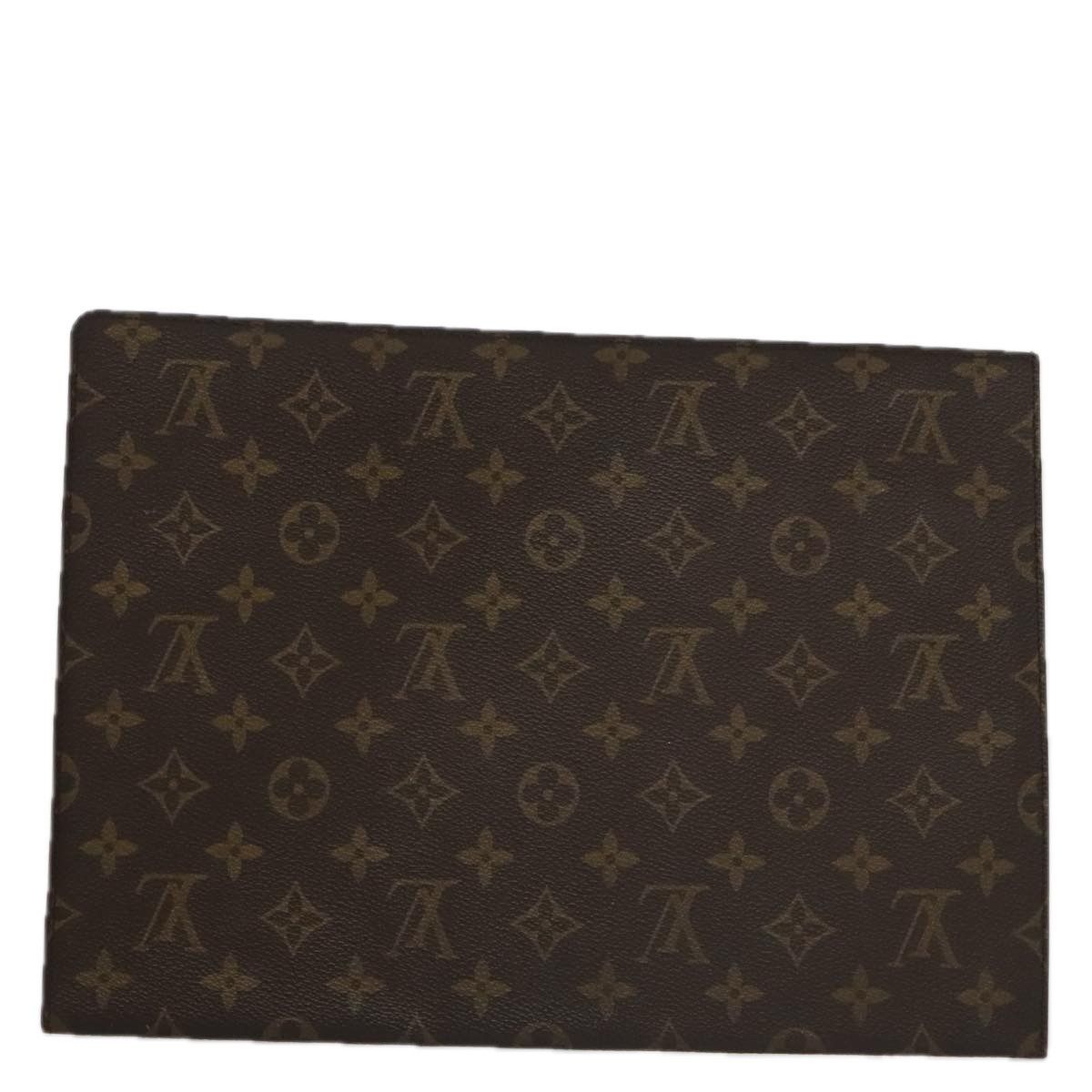 Louis Vuitton Document Case Brown Canvas Clutch Bag (Pre-Owned) Size ONE SIZE - 2 Thumbnail