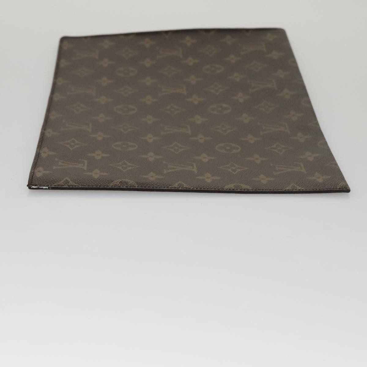 Louis Vuitton Document Case Brown Canvas Clutch Bag (Pre-Owned) Size ONE SIZE - 4 Thumbnail