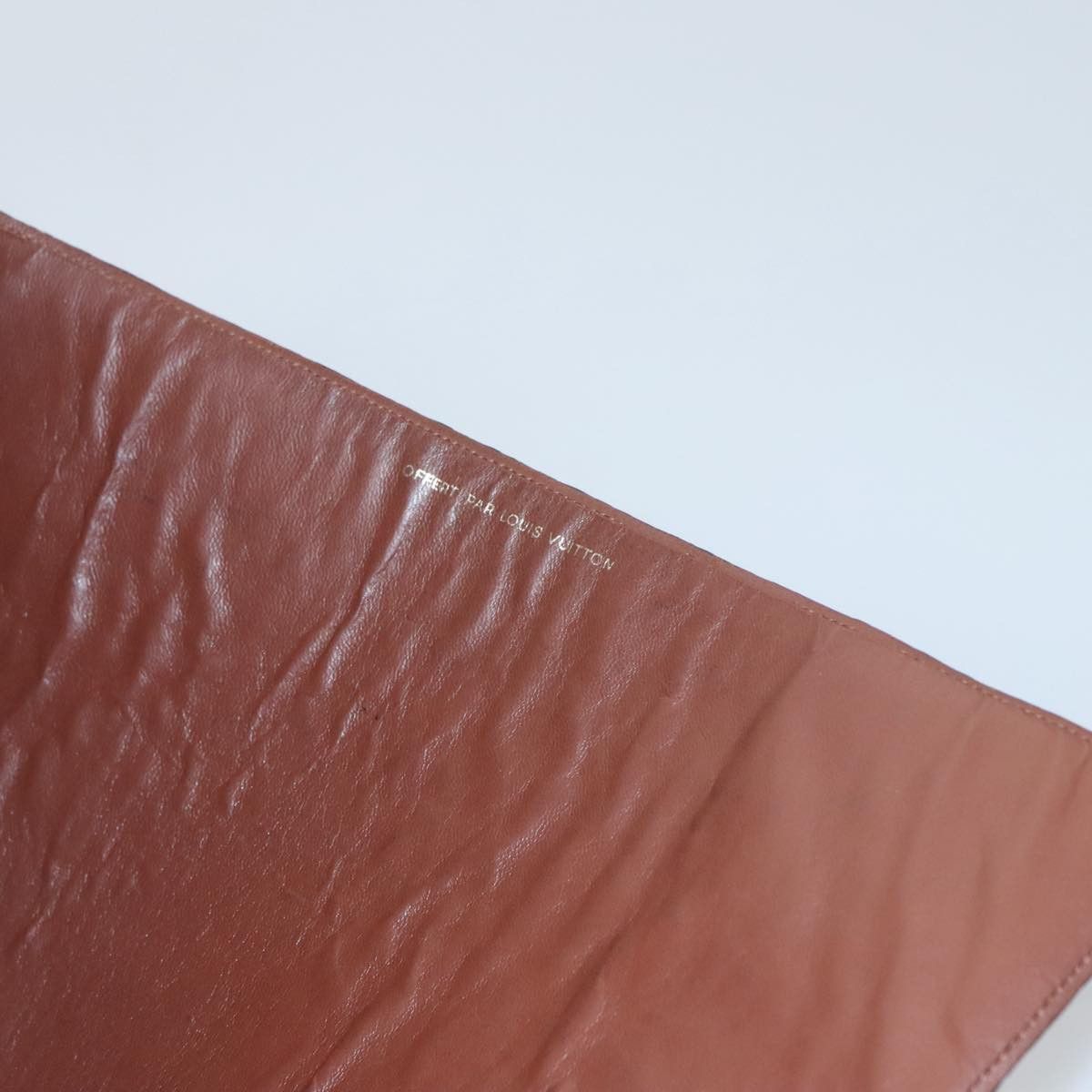 Louis Vuitton Document Case Brown Canvas Clutch Bag (Pre-Owned) Size ONE SIZE - 14 Thumbnail
