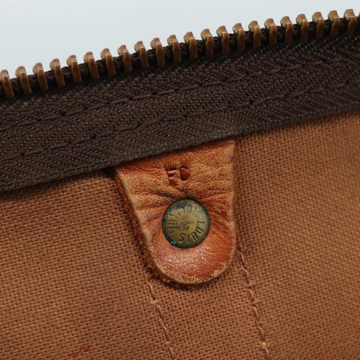 Louis Vuitton Keepall 60 Brown Canvas Travel Bag (Pre-Owned) Size ONE SIZE - 14 Thumbnail