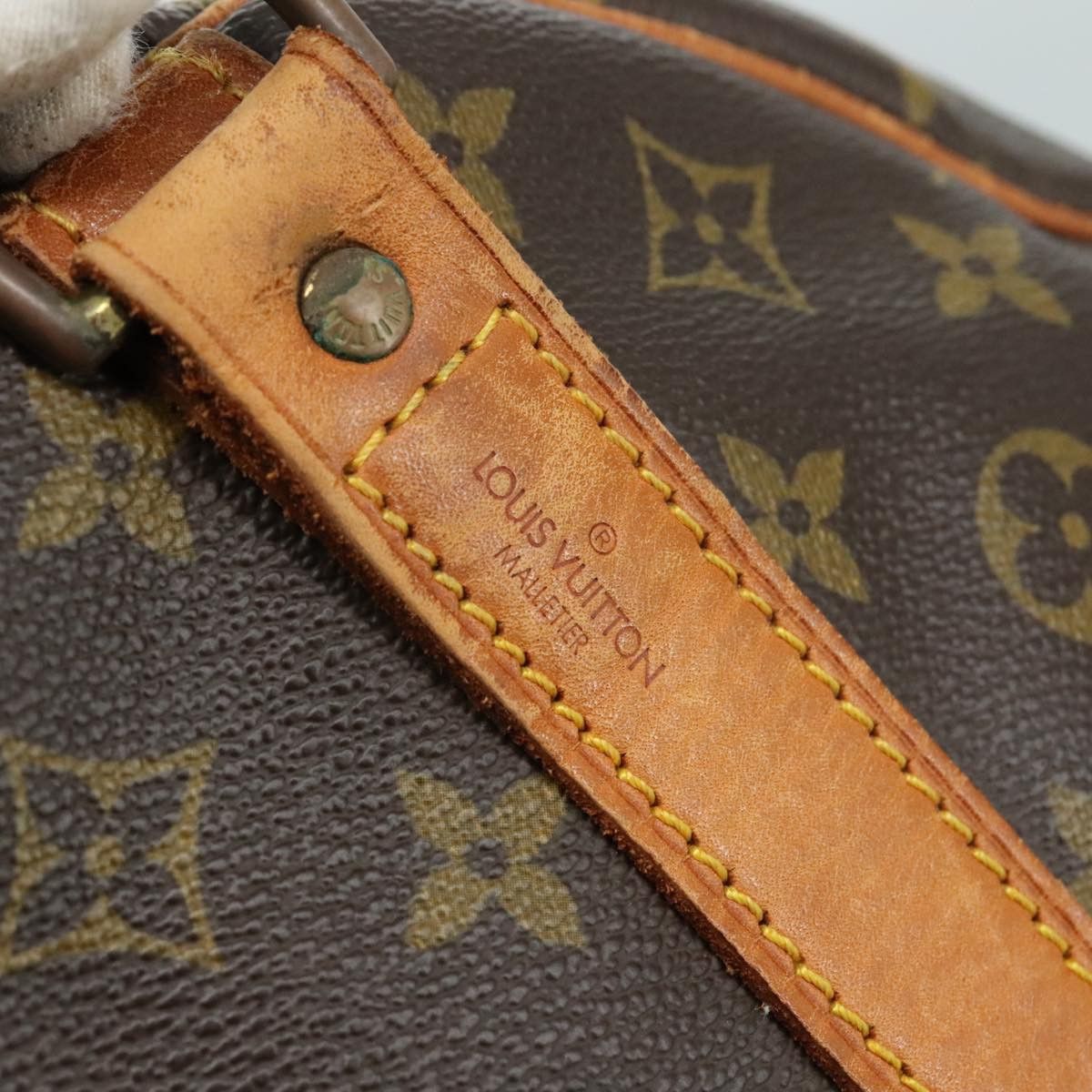 Louis Vuitton Keepall 60 Brown Canvas Travel Bag (Pre-Owned) Size ONE SIZE - 15 Thumbnail