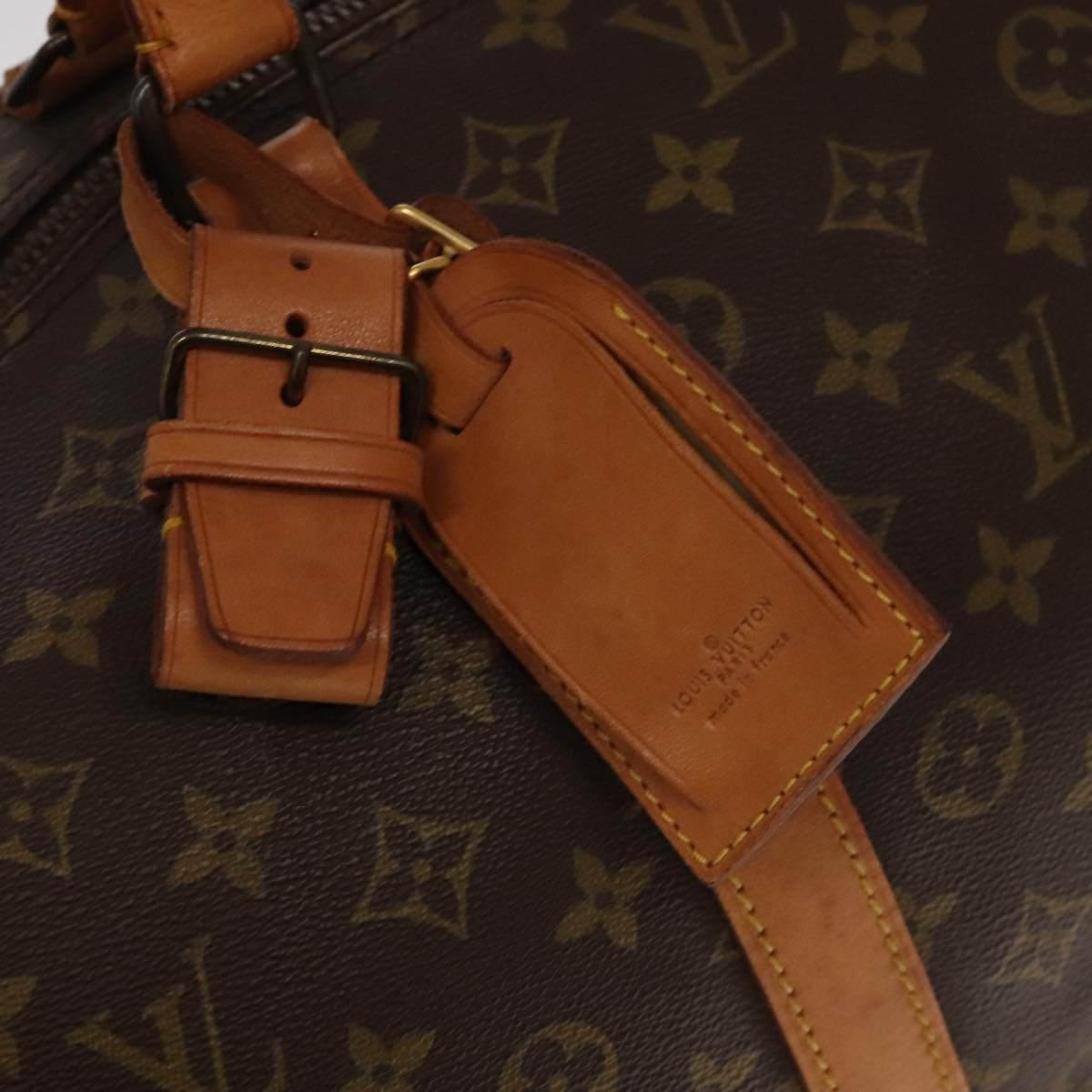 Louis Vuitton Keepall 60 Brown Canvas Travel Bag (Pre-Owned) Size ONE SIZE - 19 Thumbnail