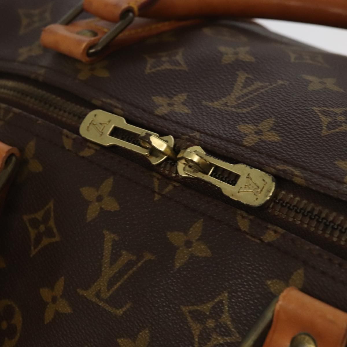 Louis Vuitton Keepall 60 Brown Canvas Travel Bag (Pre-Owned) Size ONE SIZE - 13 Thumbnail