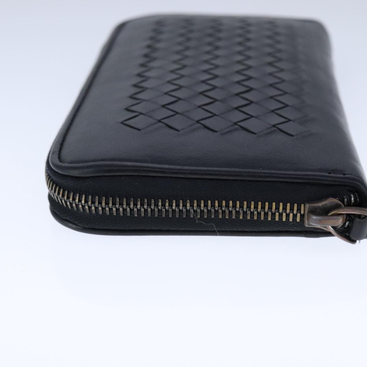 Bottega Veneta Intrecciato Black Leather Wallet (Pre-Owned) Size ONE SIZE - 3 Thumbnail