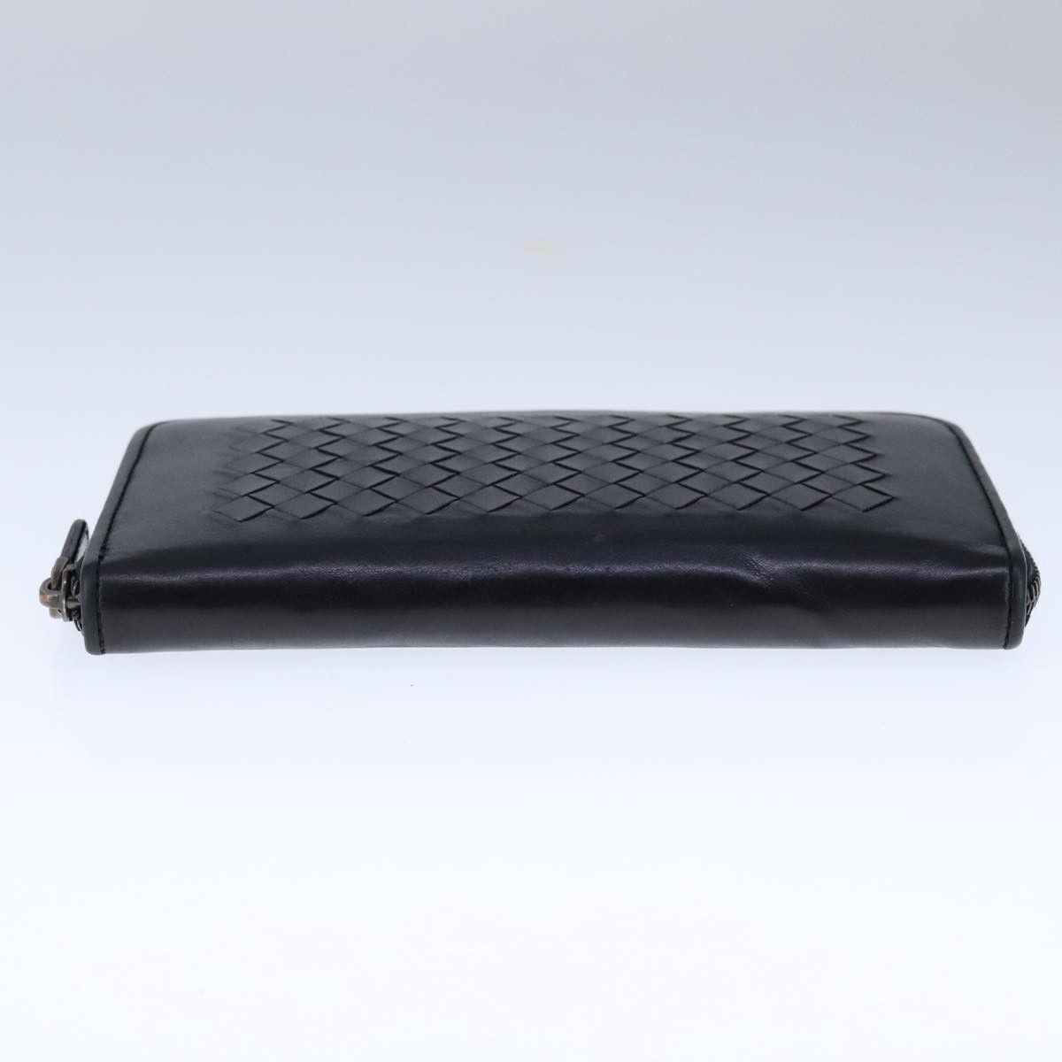 Bottega Veneta Intrecciato Black Leather Wallet (Pre-Owned) Size ONE SIZE - 17 Thumbnail