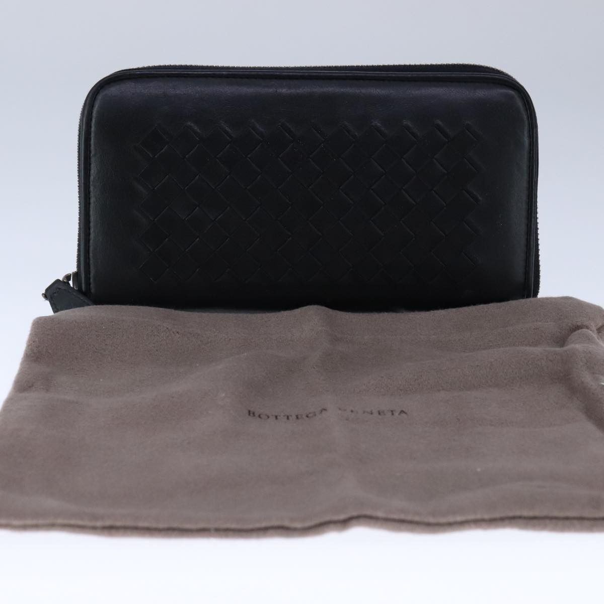 Bottega Veneta Intrecciato Black Leather Wallet (Pre-Owned) Size ONE SIZE - 15 Thumbnail