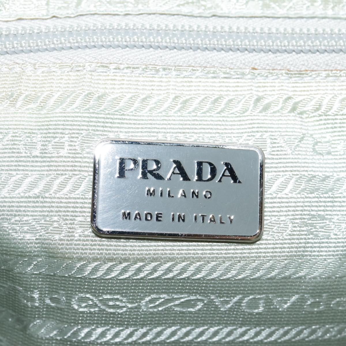 Prada Tessuto Blue Synthetic Handbag (Pre-Owned) Size ONE SIZE - 14 Thumbnail