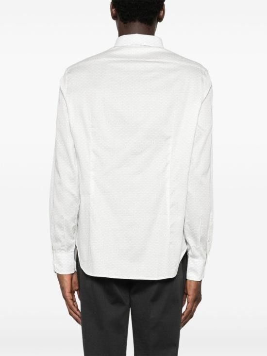 Emporio Armani EMPORIO ARMANI Men Long Tops 6D1C86 1NPBZF121 White Size US XL / EU 56 / 4 - 2 Thumbnail