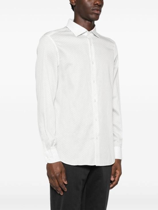 Emporio Armani EMPORIO ARMANI Men Long Tops 6D1C86 1NPBZF121 White Size US XL / EU 56 / 4 - 3 Thumbnail