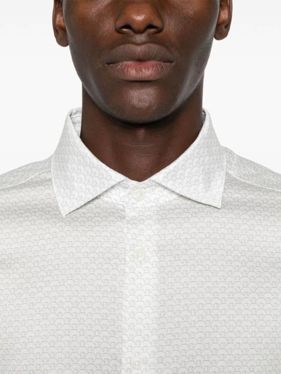 Emporio Armani EMPORIO ARMANI Men Long Tops 6D1C86 1NPBZF121 White Size US XL / EU 56 / 4 - 5 Thumbnail
