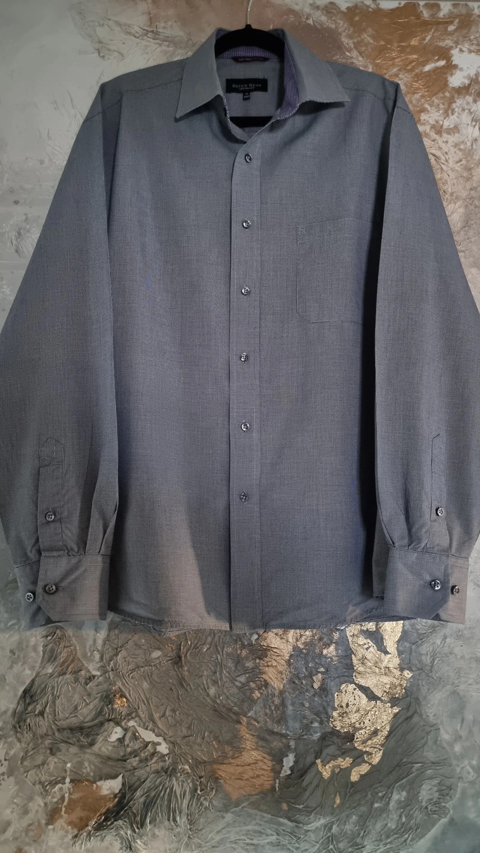 Other Seven Seas Copenhagen Non iron cotton Shirt Size US M / EU 48-50 / 2 - 4 Thumbnail