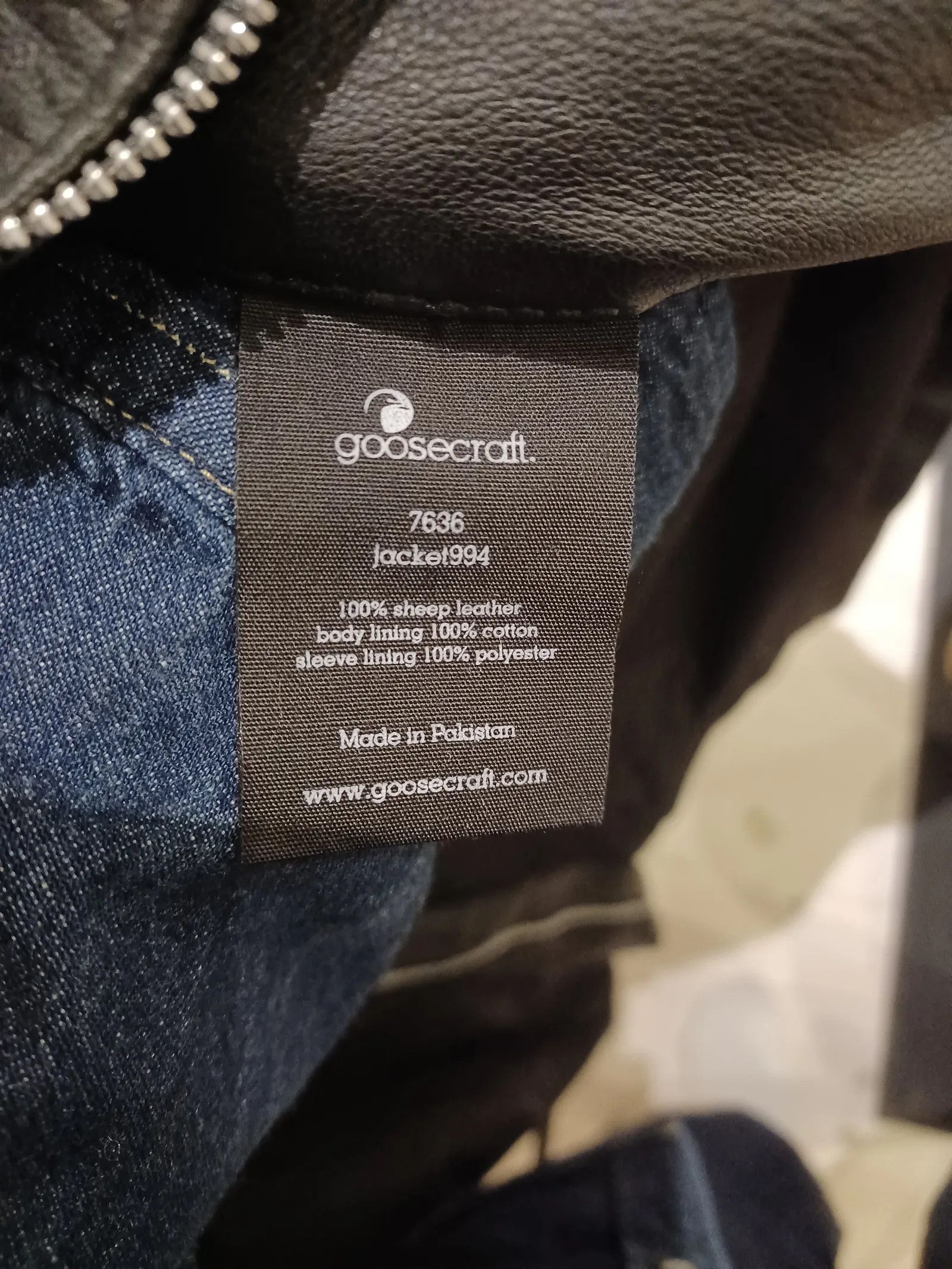 GOOSECRAFT Goosecraft Leather Jacket Size L / US 10 / IT 46 - 3 Thumbnail