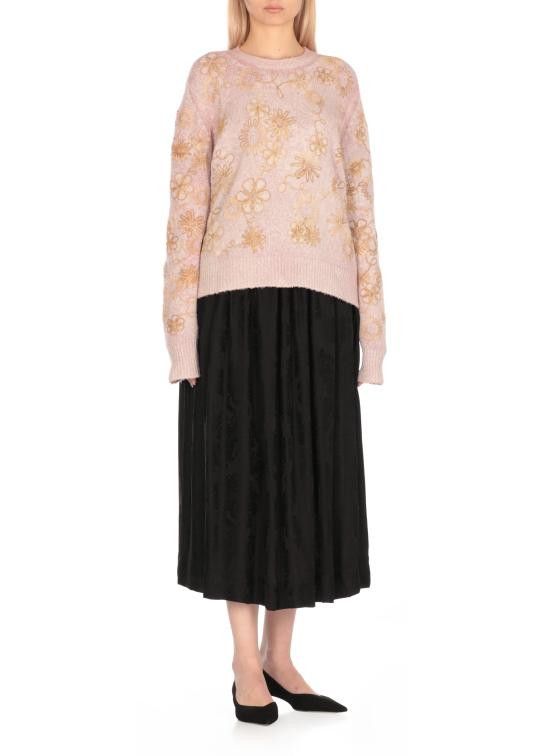 Avant Toi AVANT TOI Women Sweater 225SD1640BOTRV H V01066 Pink Size L / US 10 / IT 46 - 3 Thumbnail