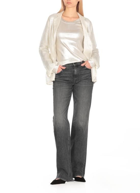 Avant Toi AVANT TOI Women Jackets 225SD2154PREL R V01086 Silver Size L / US 10 / IT 46 - 2 Thumbnail