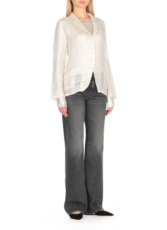 Avant Toi AVANT TOI Women Jackets 225SD2154PREL R V01086 Silver Size M / US 6-8 / IT 42-44 - 3 Thumbnail