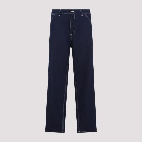 Carhartt Wip CARHARTT WIP Men Straight Pants I022947012Y32 BLUE Size US 34 / EU 50 - 3 Thumbnail