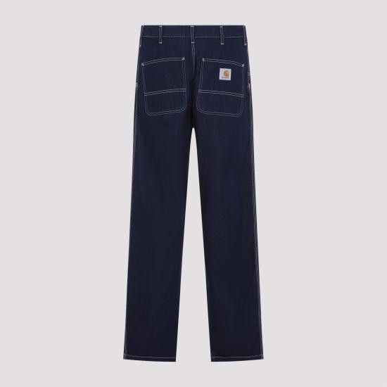 Carhartt Wip CARHARTT WIP Men Straight Pants I022947012Y32 BLUE Size US 34 / EU 50 - 4 Thumbnail