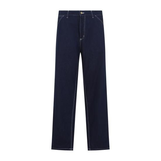 Carhartt Wip CARHARTT WIP Men Straight Pants I022947012Y32 BLUE Size US 34 / EU 50 - 2 Thumbnail