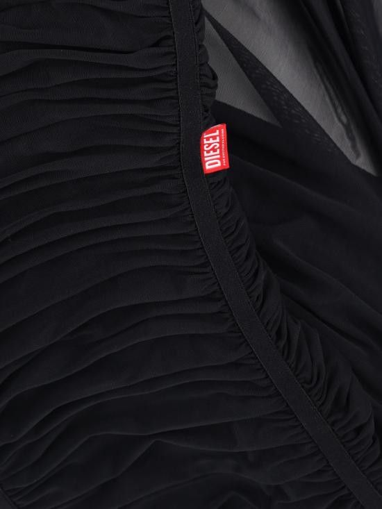 Diesel DIESEL Women Mid Skirts A16124 0BMBC 9XX Black Size M / US 6-8 / IT 42-44 - 3 Thumbnail
