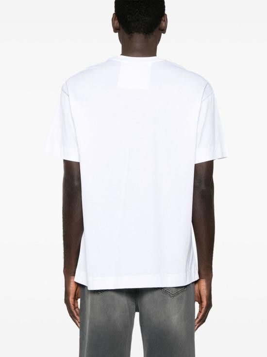 Givenchy GIVENCHY Men T-Shirts BM71MG3YPX 100 White Size US XL / EU 56 / 4 - 3 Thumbnail