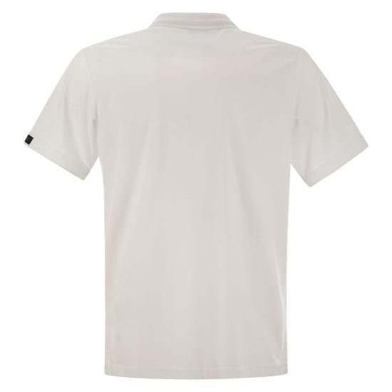 Fay FAY Men Polo Shirts NPMB2501340UCX WHITE Size US M / EU 48-50 / 2 - 2 Thumbnail