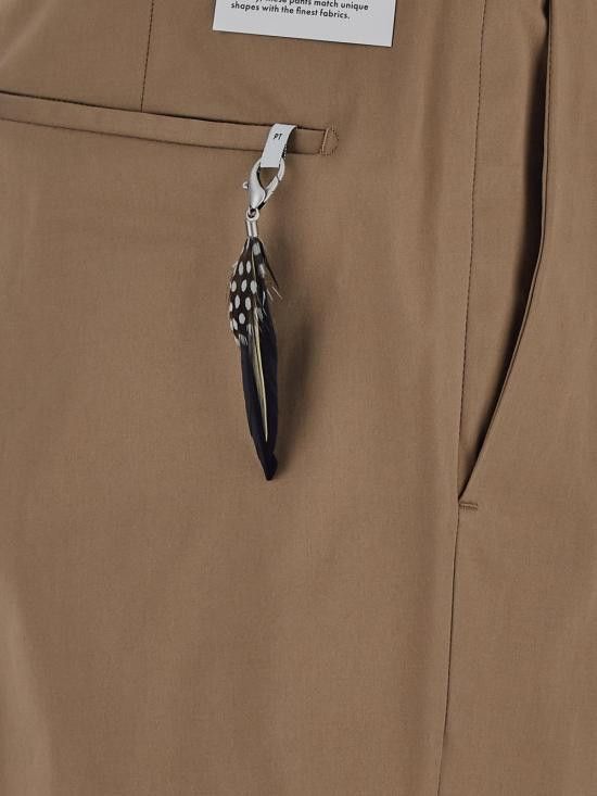 PT Torino PT TORINO Men Straight Pants COASX0Z00FWDNU68 0130 BEIGE Size US 44 / EU 60 - 3 Thumbnail