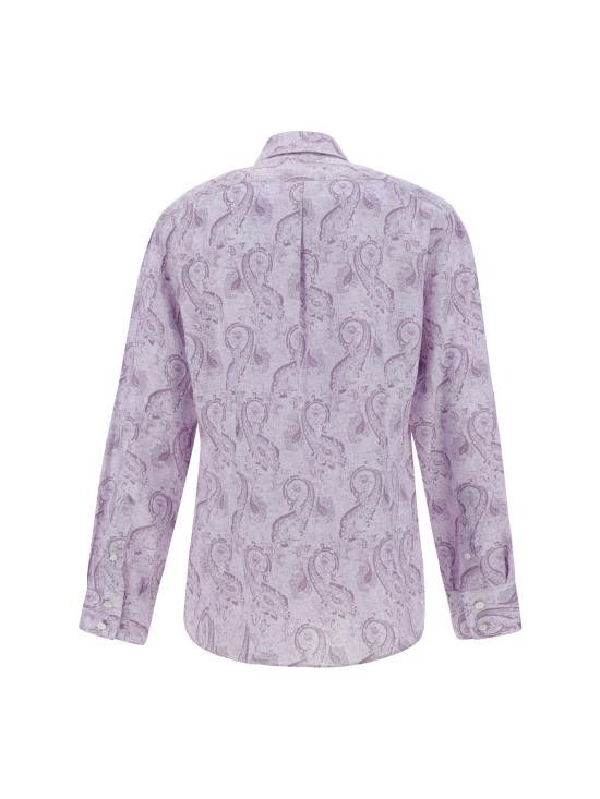 Brunello Cucinelli BRUNELLO CUCINELLI Men Long Tops MM6881718 C002 PURPLE Size US XXL / EU 58 / 5 - 2 Thumbnail