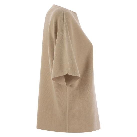 Fabiana Filippi FABIANA FILIPPI Women Sweater MAD265F097 BEIGE Size S / US 4 / IT 40 - 3 Thumbnail
