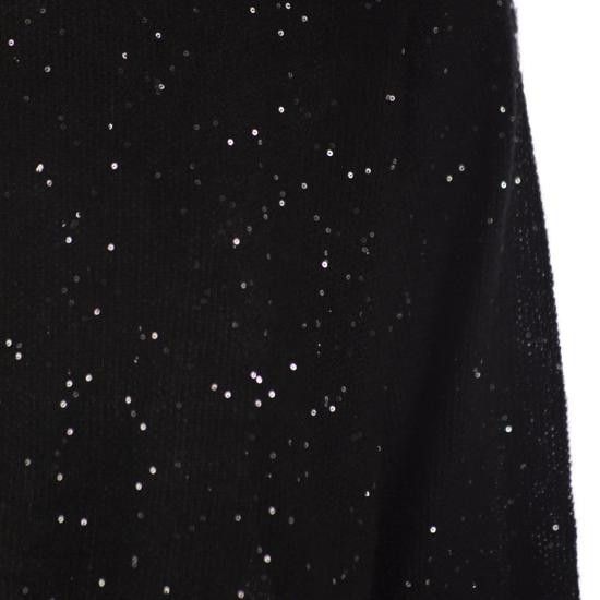 Fabiana Filippi FABIANA FILIPPI Women Sweater MAD265F040 BLACK Size M / US 6-8 / IT 42-44 - 4 Thumbnail