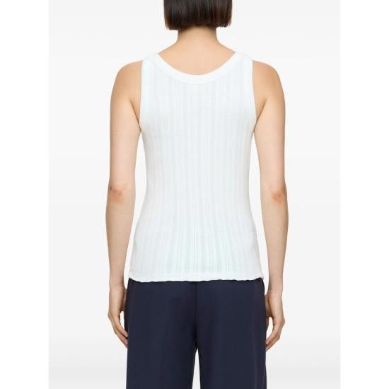 CLOSED CLOSED Women Tops C95562 424 22 218 WHITE Size M / US 6-8 / IT 42-44 - 2 Thumbnail