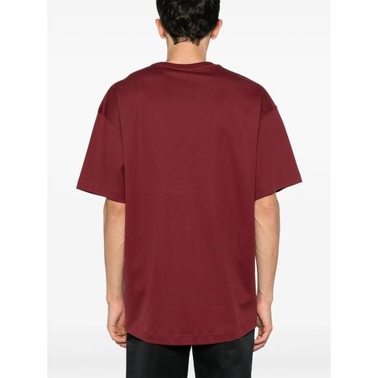 Mugler MUGLER Men T-Shirts TS0114 B5420 RED Size US S / EU 44-46 / 1 - 4 Thumbnail