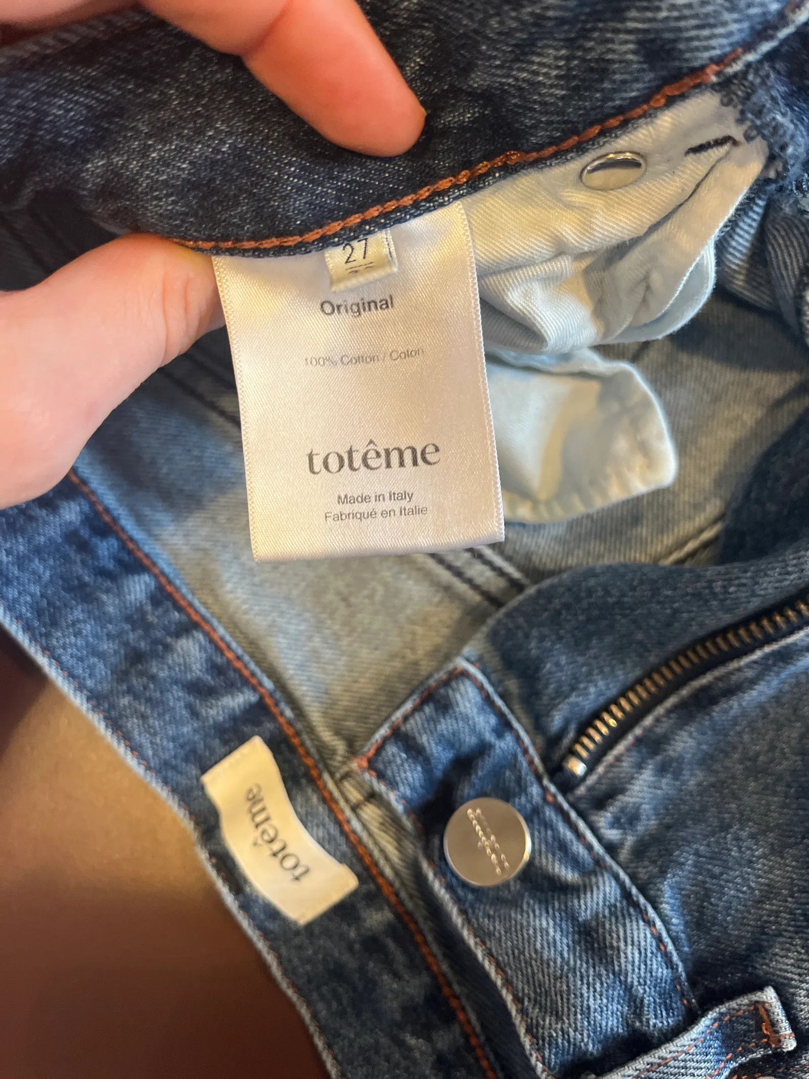 Toteme Toteme Jeans Size 27" / US 4 / IT 40 - 2 Thumbnail