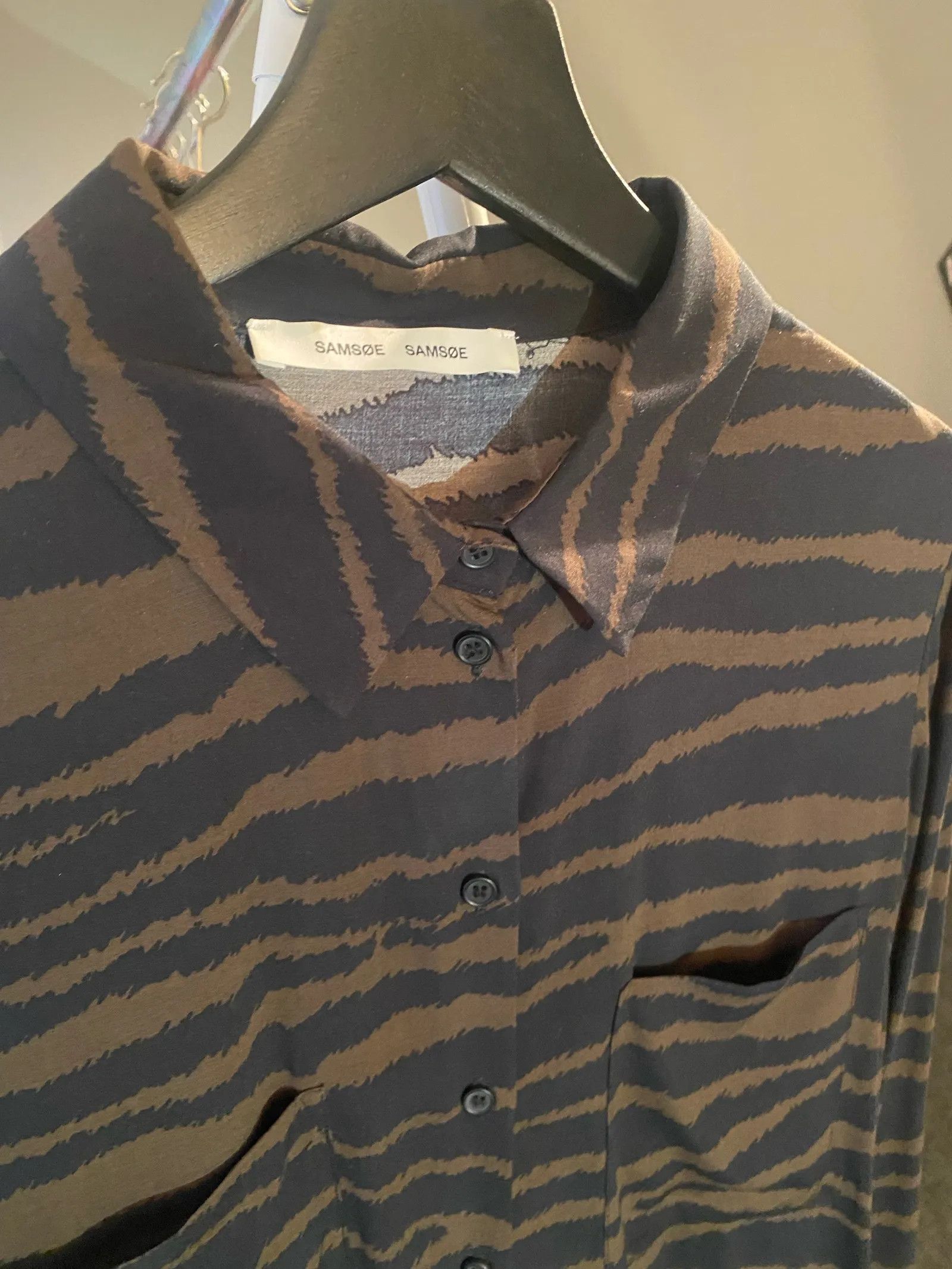 Samsoe Samsoe Samsøe Samsøe Milly shirt Blouse Size S / US 4 / IT 40 - 2 Thumbnail