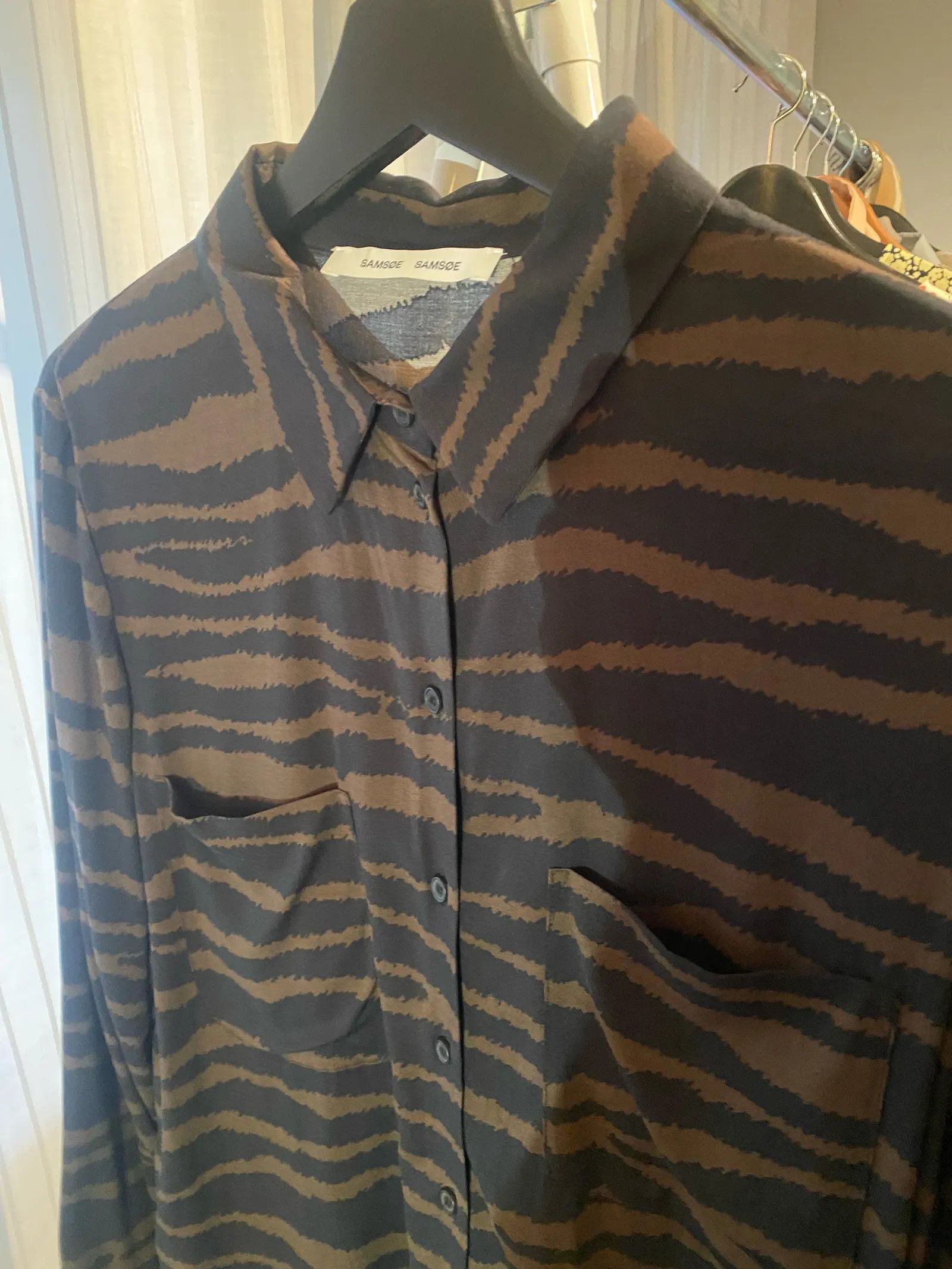 Samsoe Samsoe Samsøe Samsøe Milly shirt Blouse Size S / US 4 / IT 40 - 4 Thumbnail